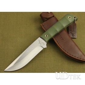OEM MANTIS SMALL SIZE FIXED BLADE HUNTING KNIFE WITH MICARTA HANDLE UDTEK00639